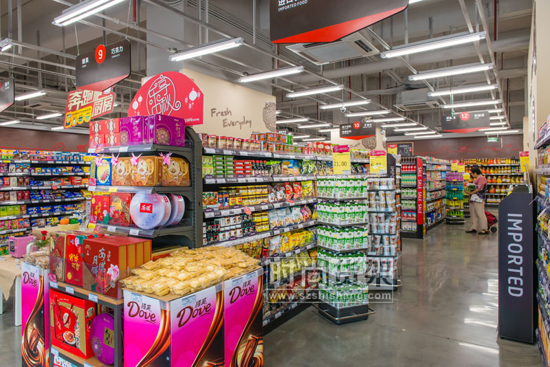 進口食品貨架
