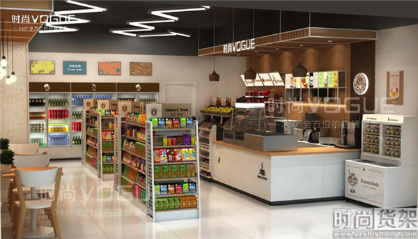 加油站便利店陳列設計