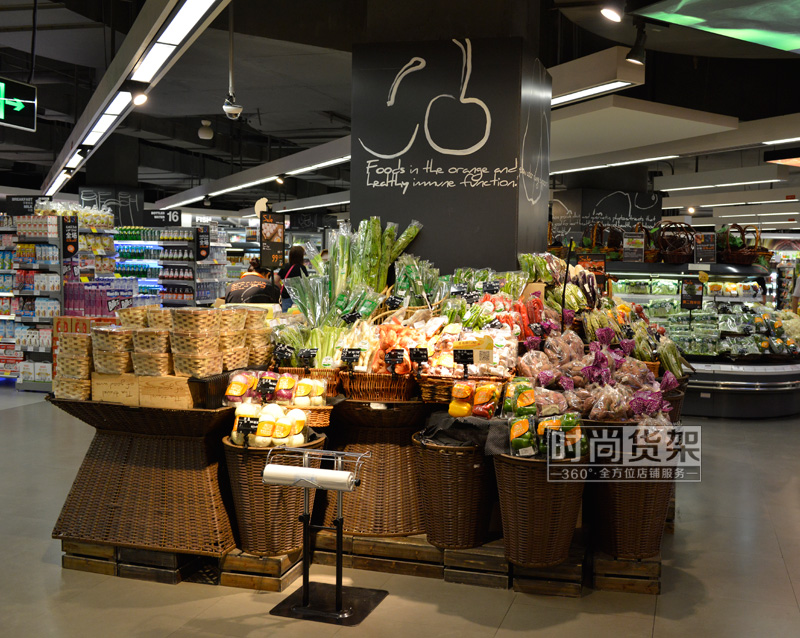 超市陳列設(shè)計效果圖