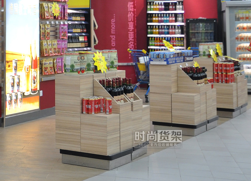 超市貨架_酒水促銷臺(tái)